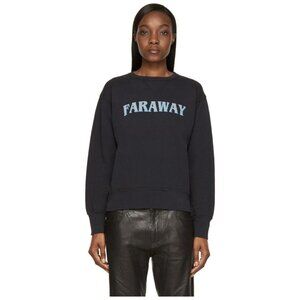 Isabel Marant Etoile Black Faraway Eric Sweatshirt sz 44